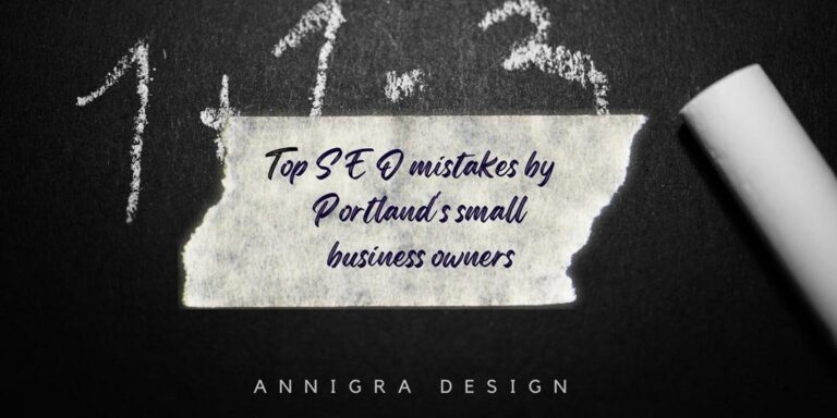 top seo mistakes by portland small business owners